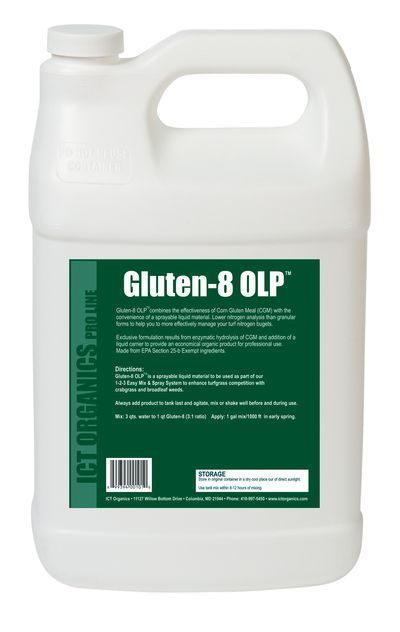 Gluten 8 Organic Liquid Pre-emergence Herbicide